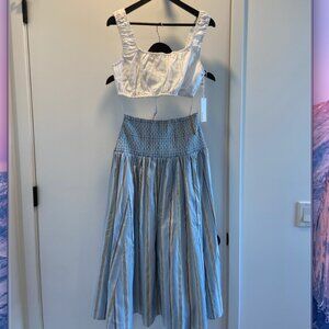 SOLD **Brand New** Reformation Top & Skirt Set